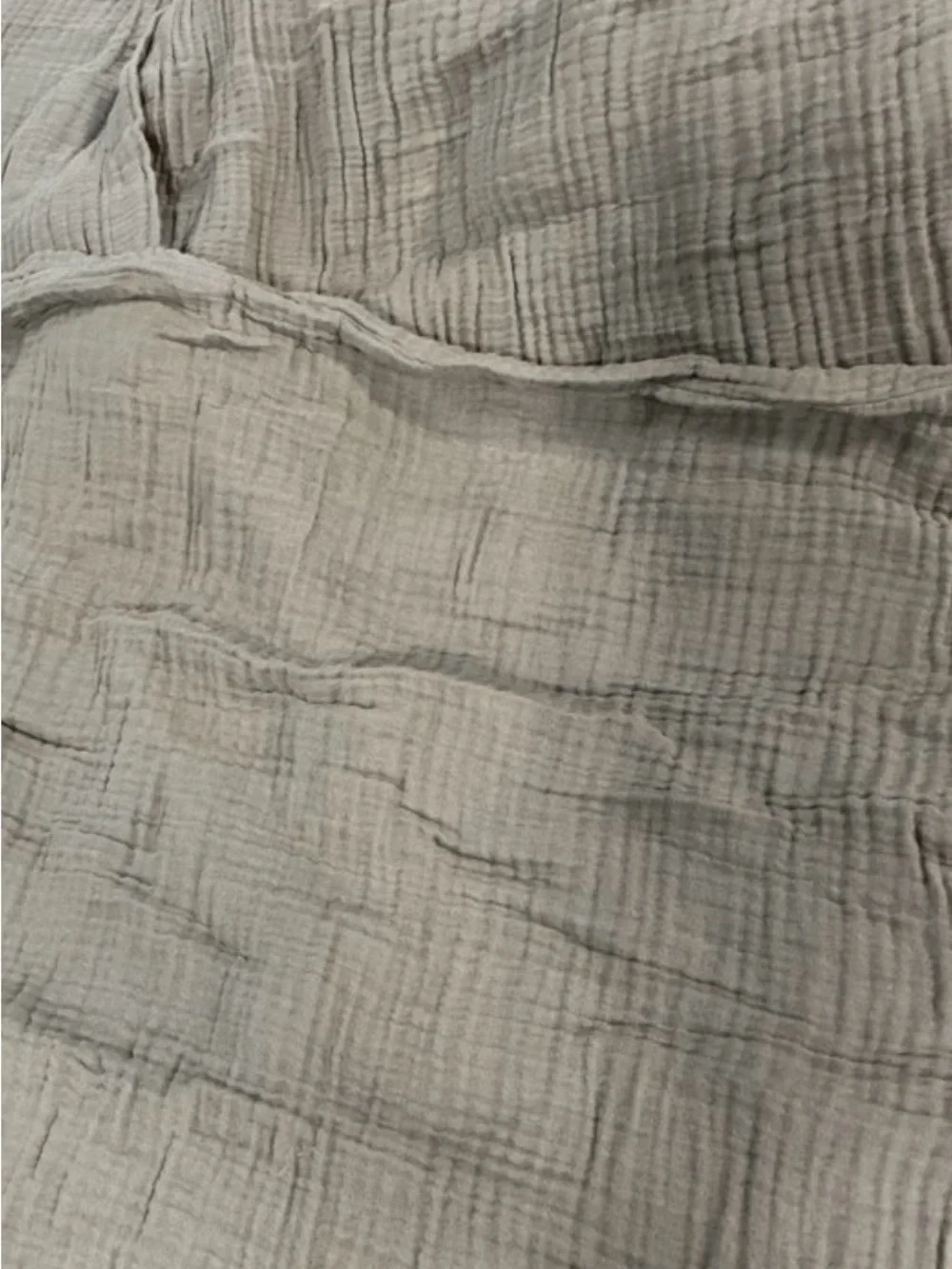 Quince Organic Cotton Gauze Sham set of 2 in Olive- standard